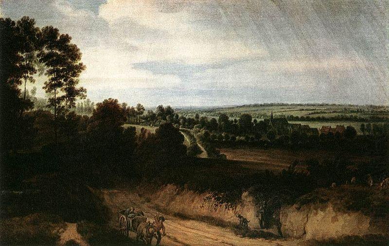 Landscape before the Rain, Lodewijk de Vadder